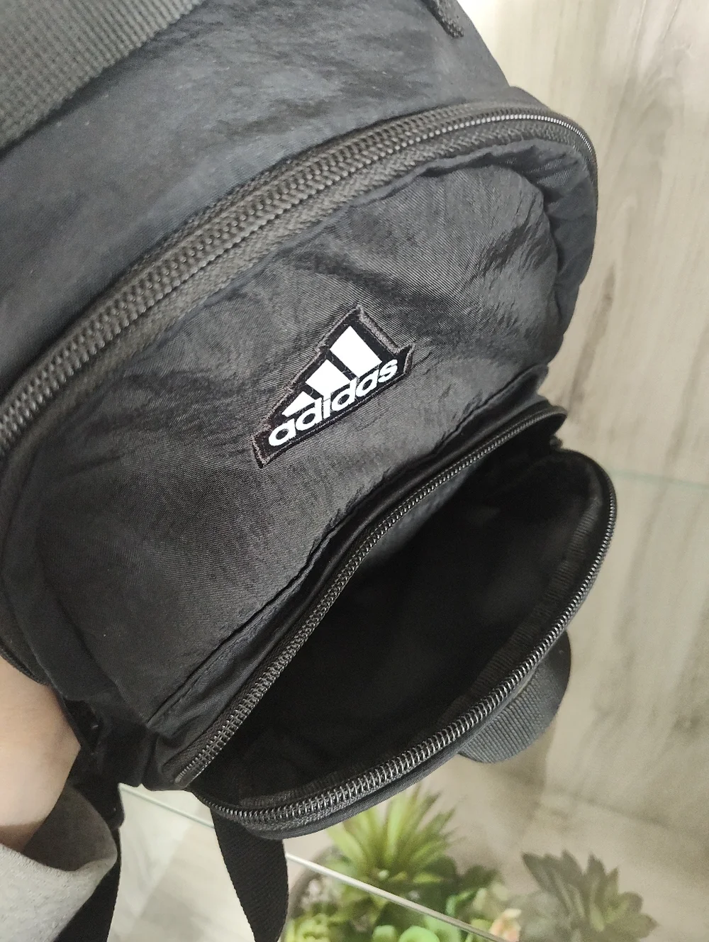 Adidas Mini Backpack with a detachable zip pouch and adjustable shoulder straps - Picture 8 of 8